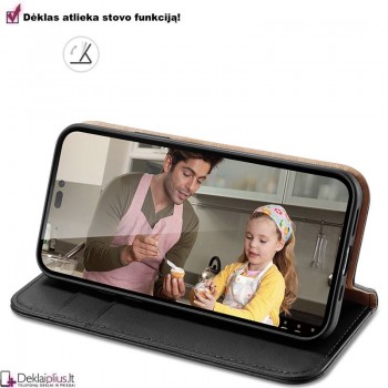 Dux Ducis Hivo odinis dėklas - juodas (Apple Iphone 14 Pro) Dux Ducis Hivo odinis dėklas - juodas (Apple Iphone 14 Pro)